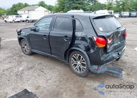 2016 Mitsubishi Outlander Sport 2.4 Es из США, поврежденный, VIN JA4AP3AWXGZ052112